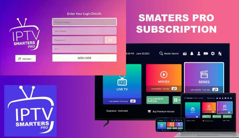 iptv smarters pro subscription