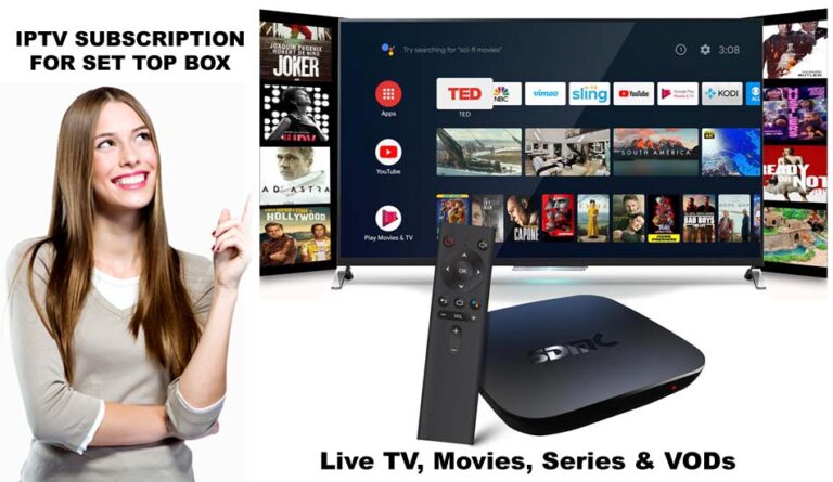 Set Top Box iptv Subscription