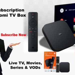 Xiaomi TV Box 1 year Subscription