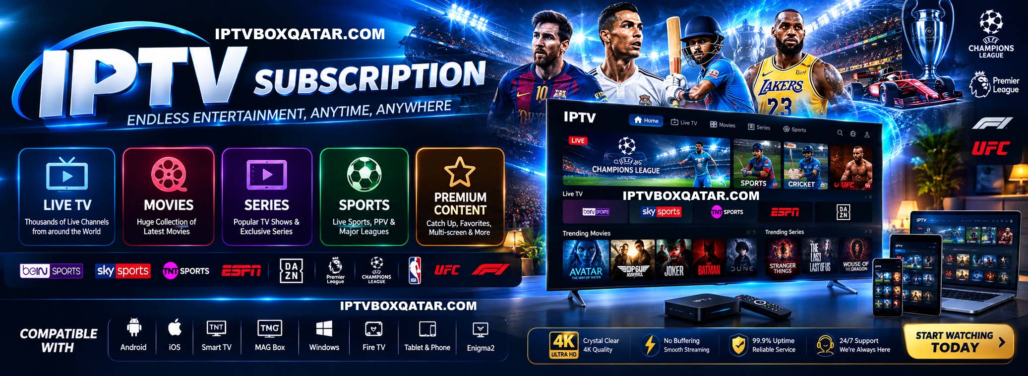 iptv Subscription in qatar